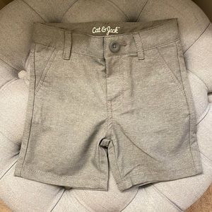 Cat & Jack Grey toddler boy shorts